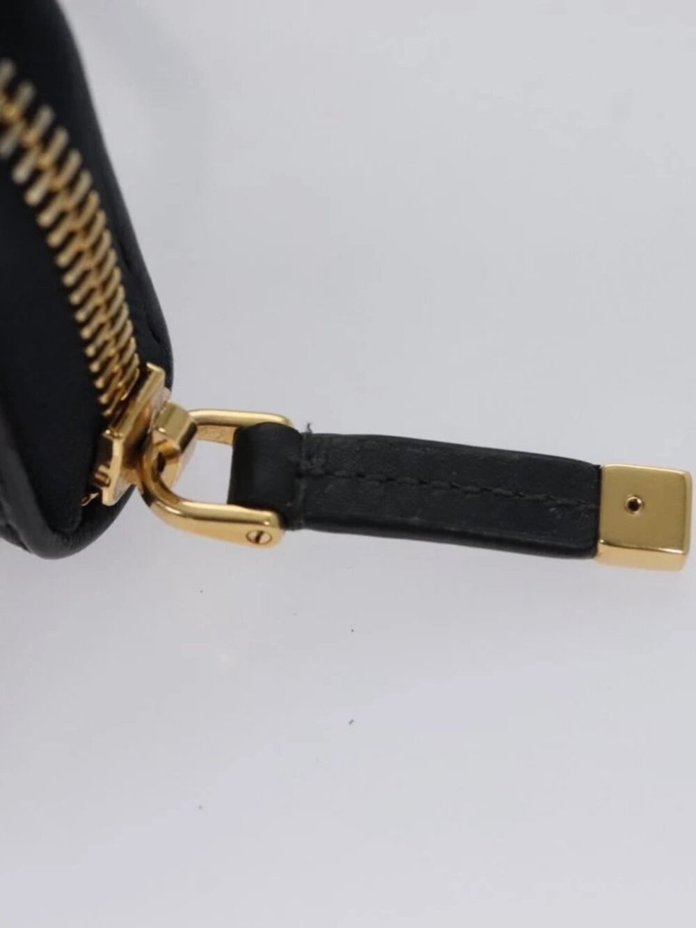 Christian Dior Trotter Canvas Oblique Phone Holder Airpods Case Navy Auth - Picture 8 of 15